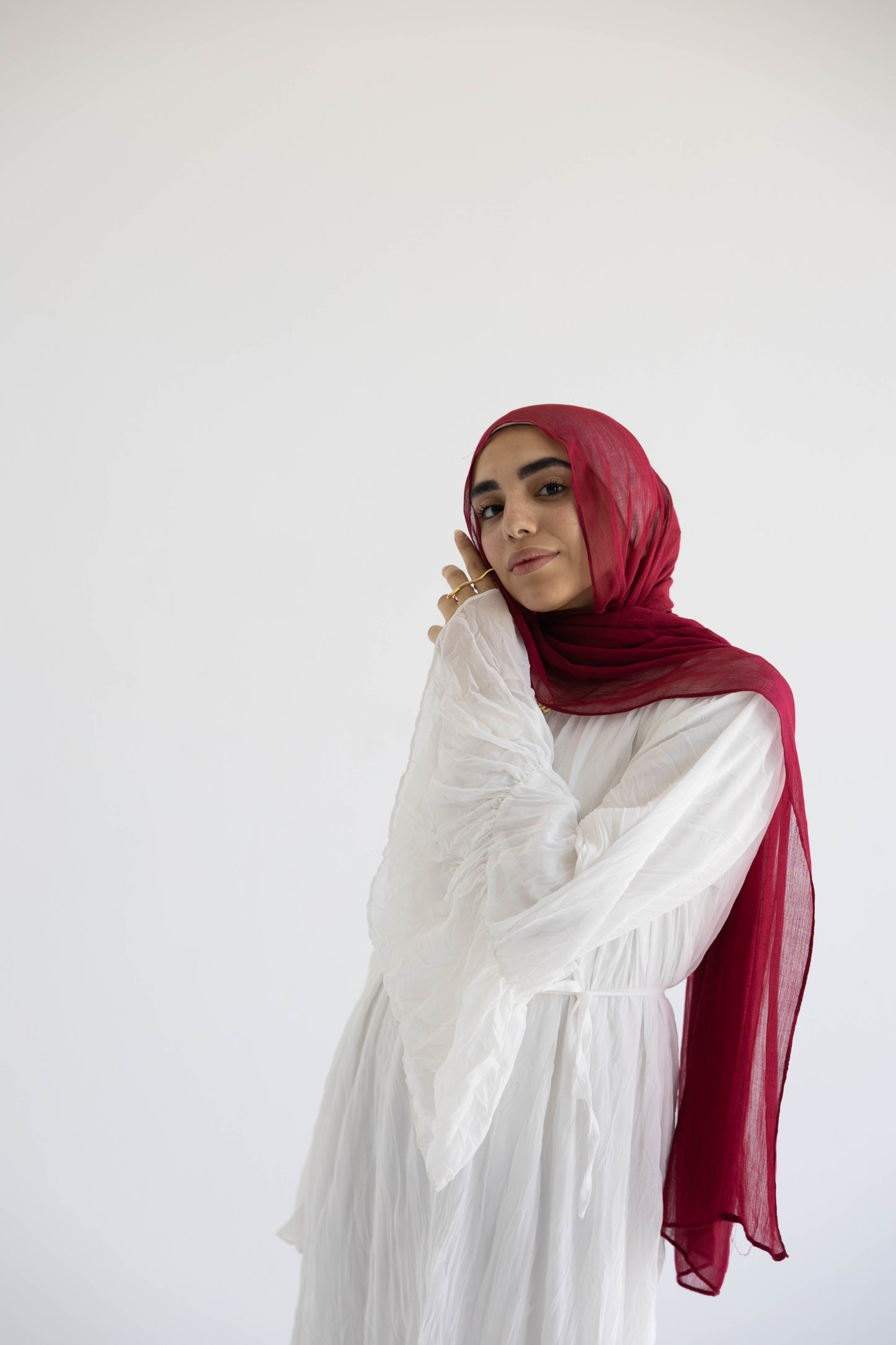 The Crush Pleated Maxi Dress | Whisper White