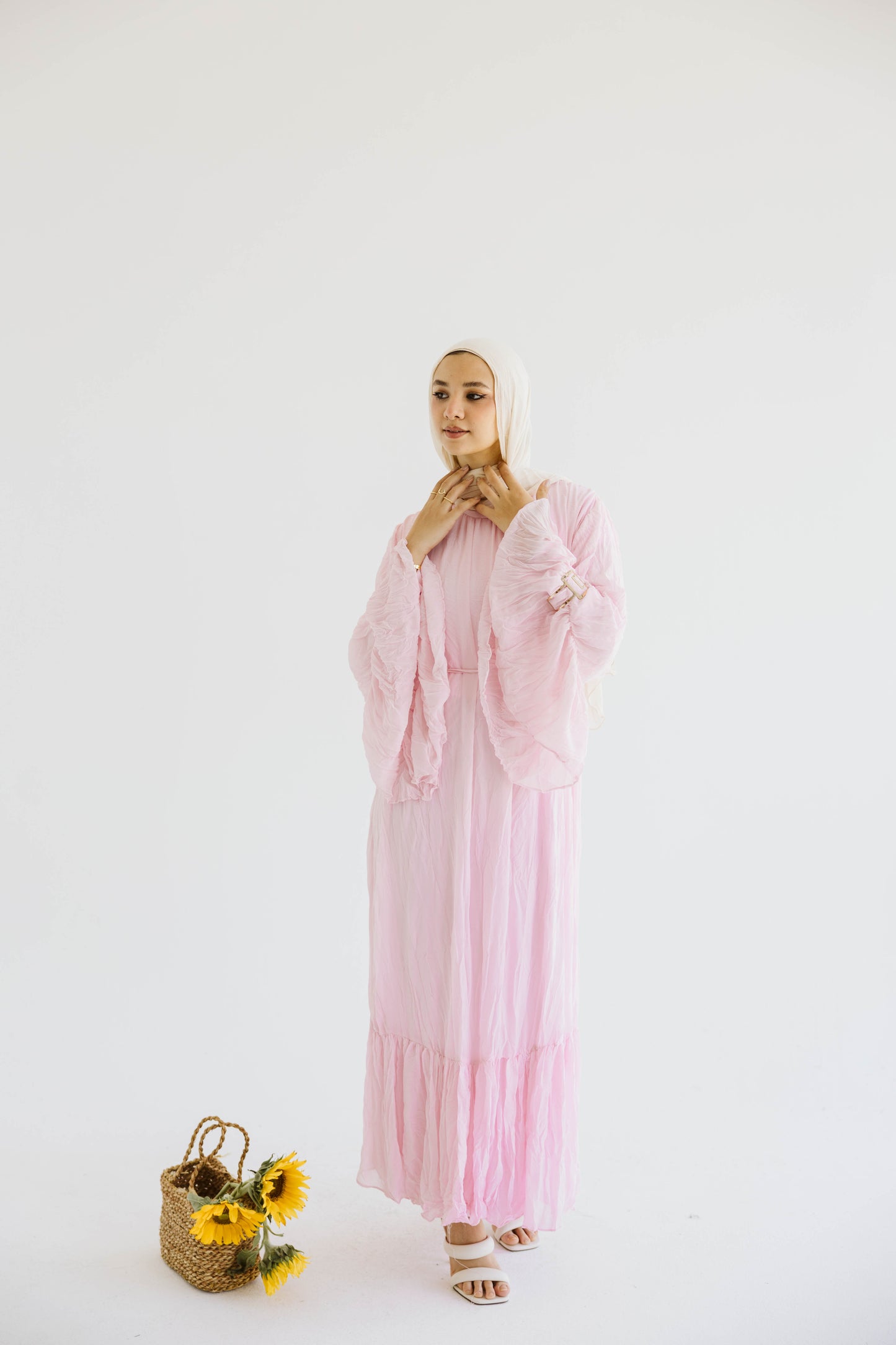 The Crush Pleated Maxi Dress | Rose Pink