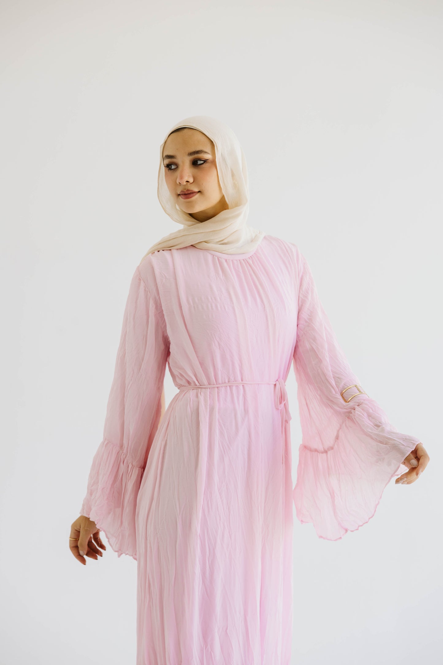 The Crush Pleated Maxi Dress | Rose Pink