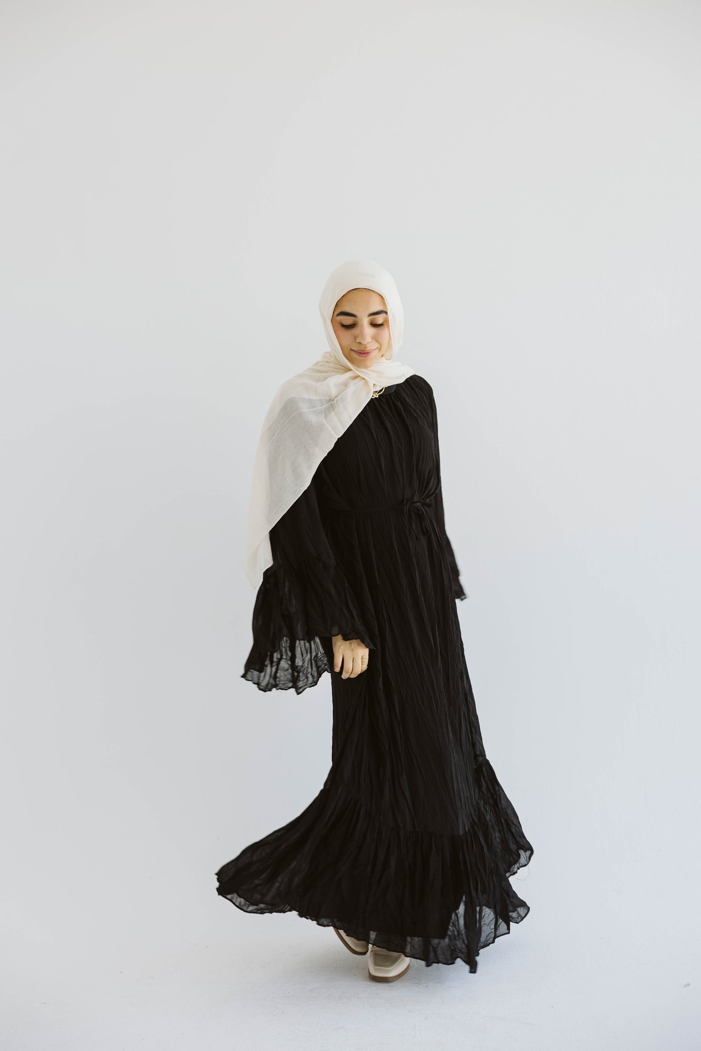The Crush Pleated Maxi Dress | Royal Black