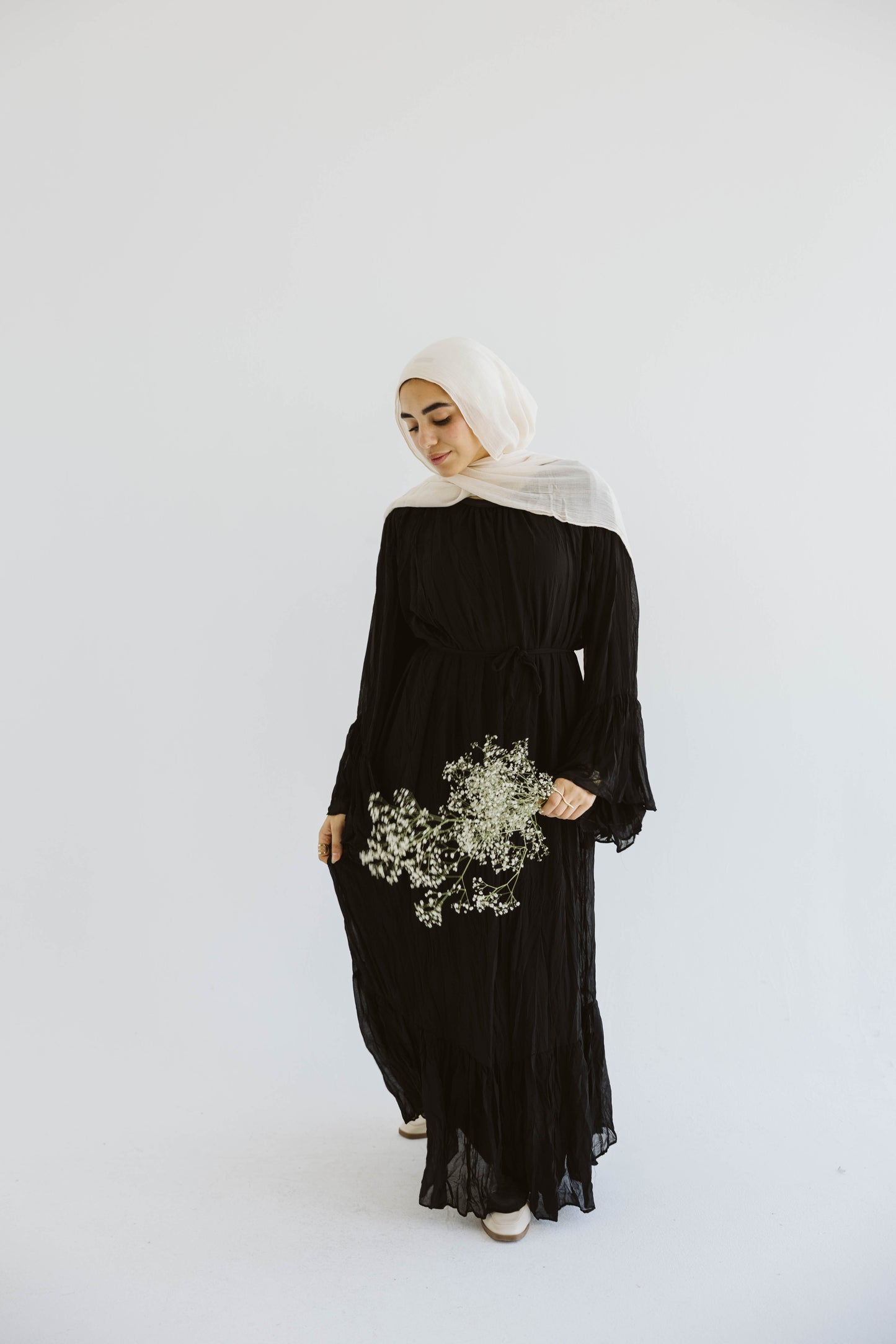The Crush Pleated Maxi Dress | Royal Black