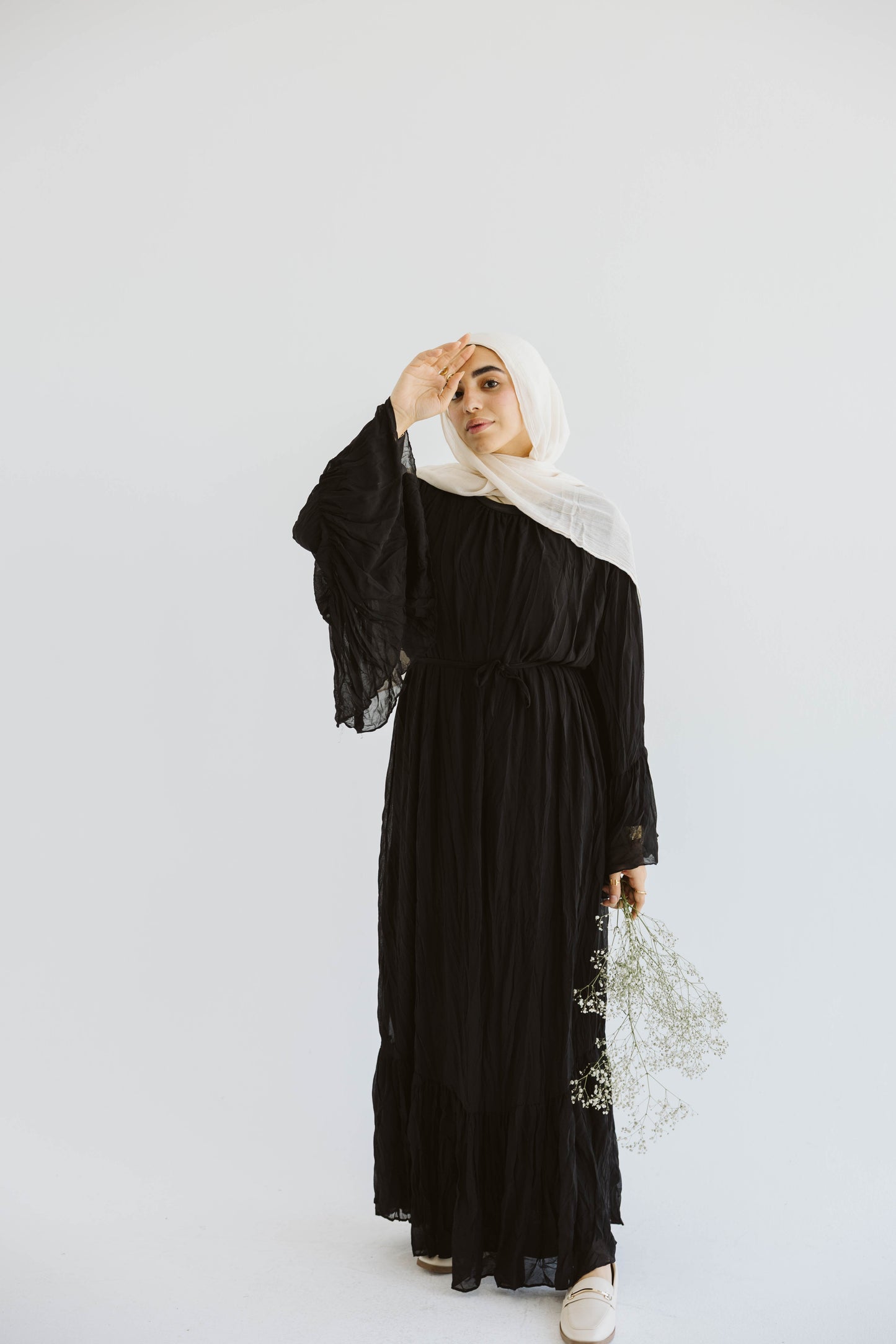 The Crush Pleated Maxi Dress | Royal Black