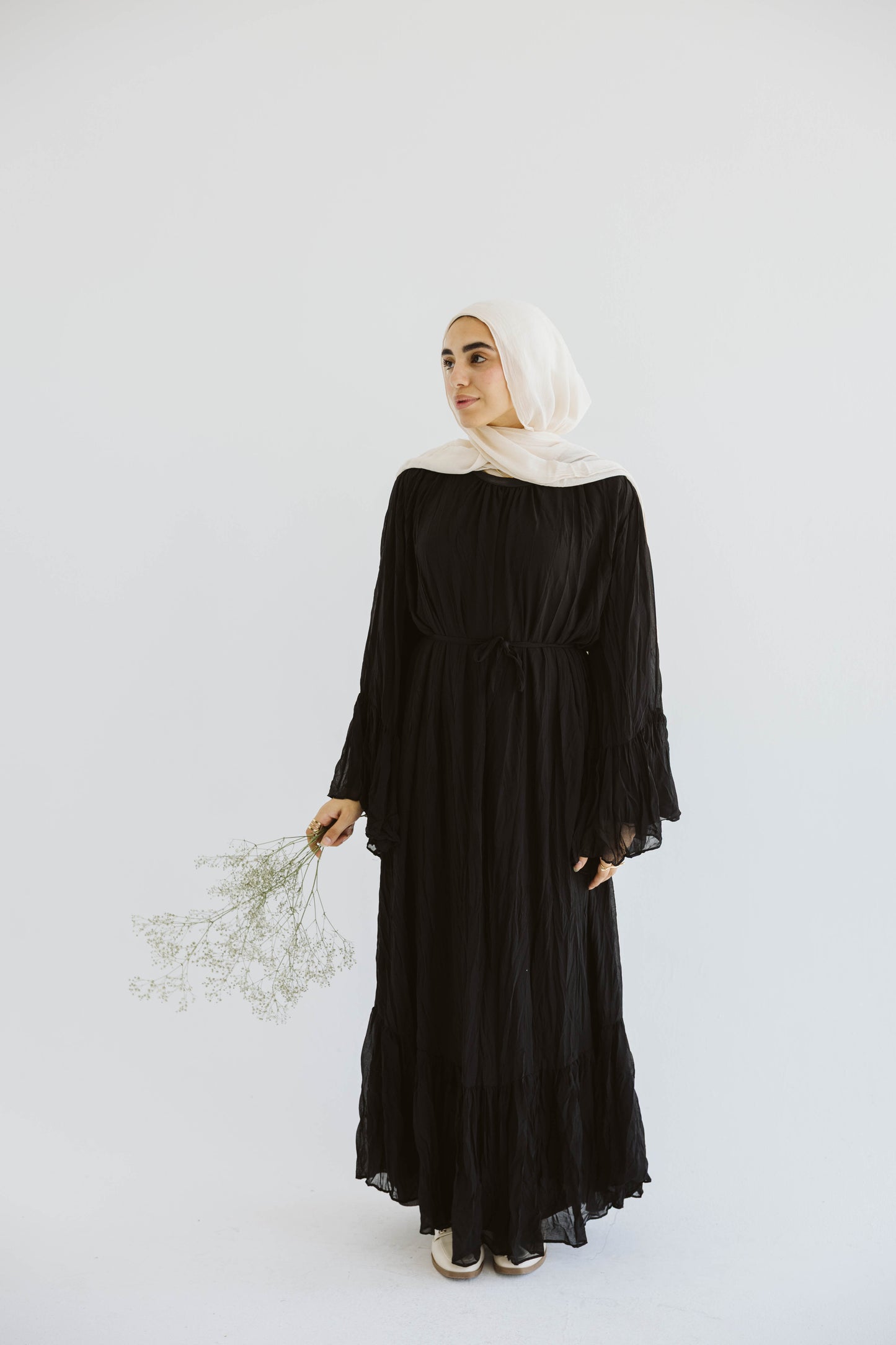 The Crush Pleated Maxi Dress | Royal Black