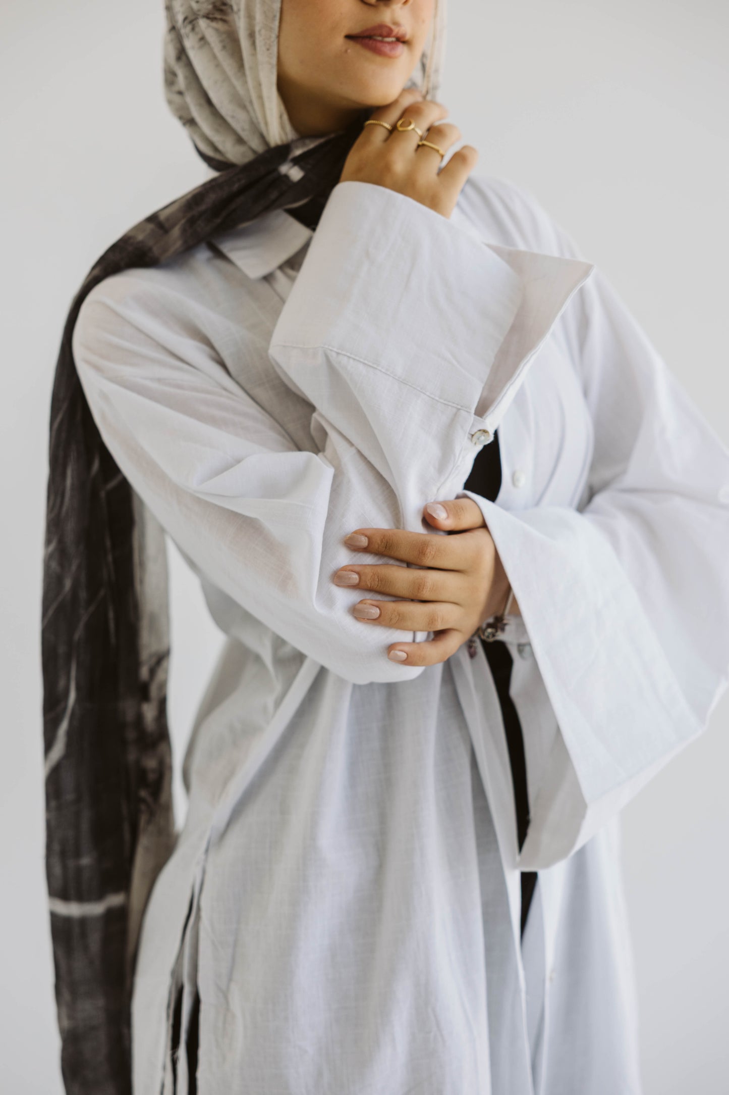 long linnen shirt